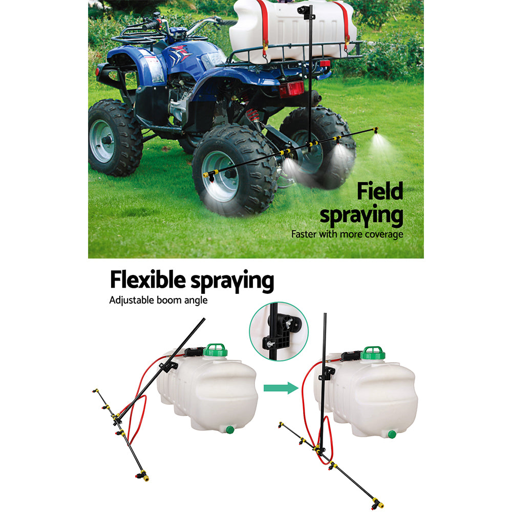 Giantz 1.5M ATV Adjustable Weed Sprayer Boom - SILBERSHELL