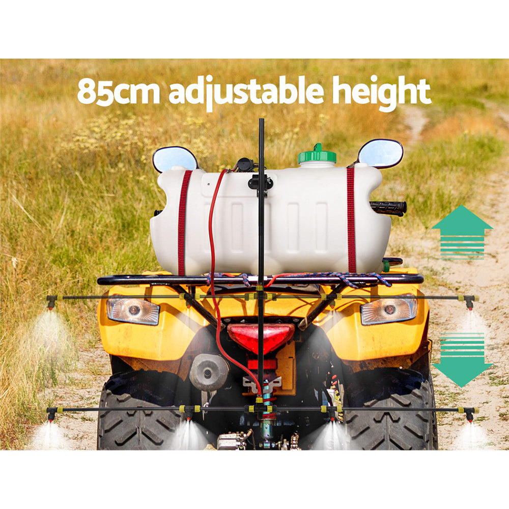 Giantz 100L ATV Weed Sprayer Spot Spray 1.5 M Boom Chemical Garden Farm Pump - SILBERSHELL