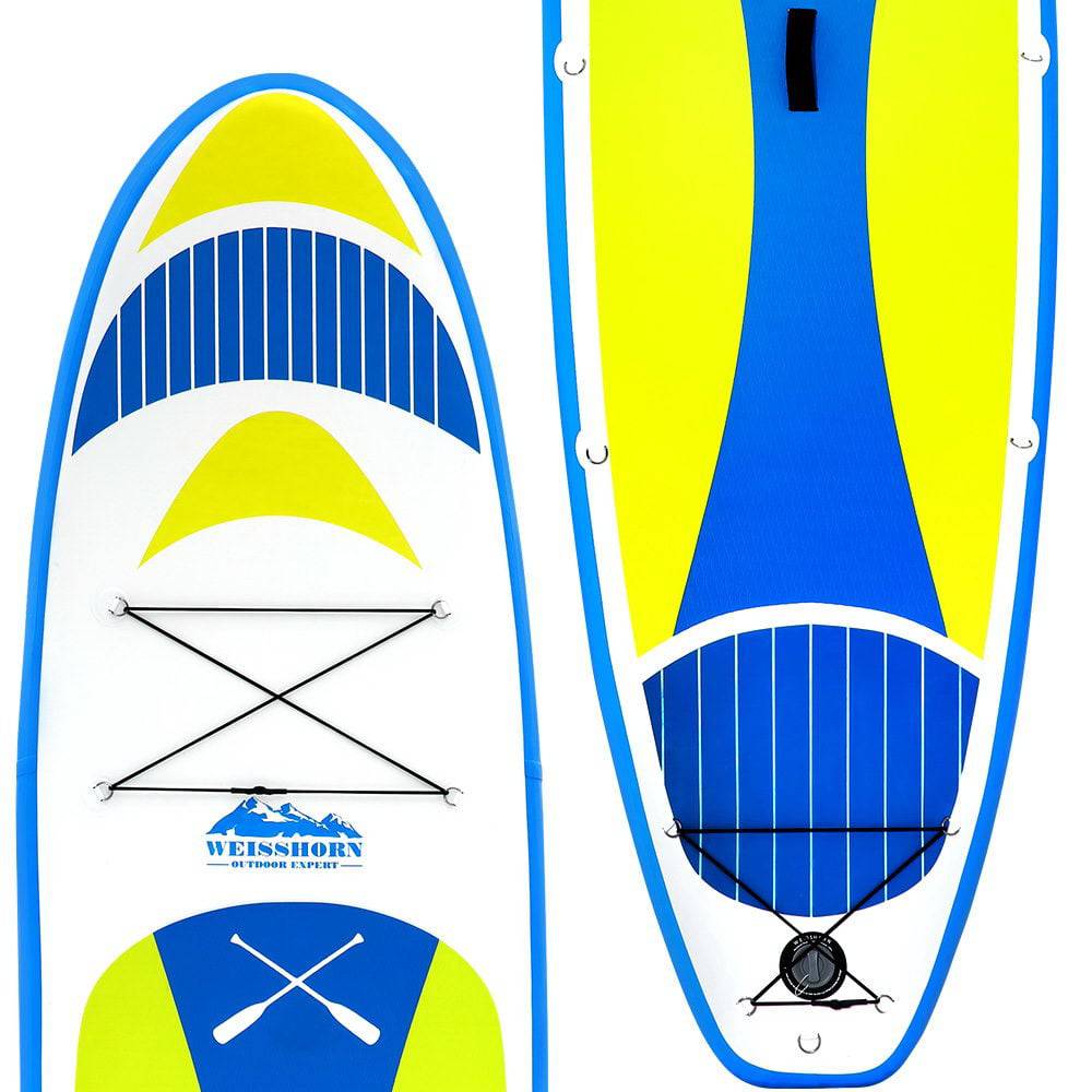 Weisshorn Stand Up Paddle Boards 11ft Inflatable SUP Surfboard Paddleboard Kayak - SILBERSHELL