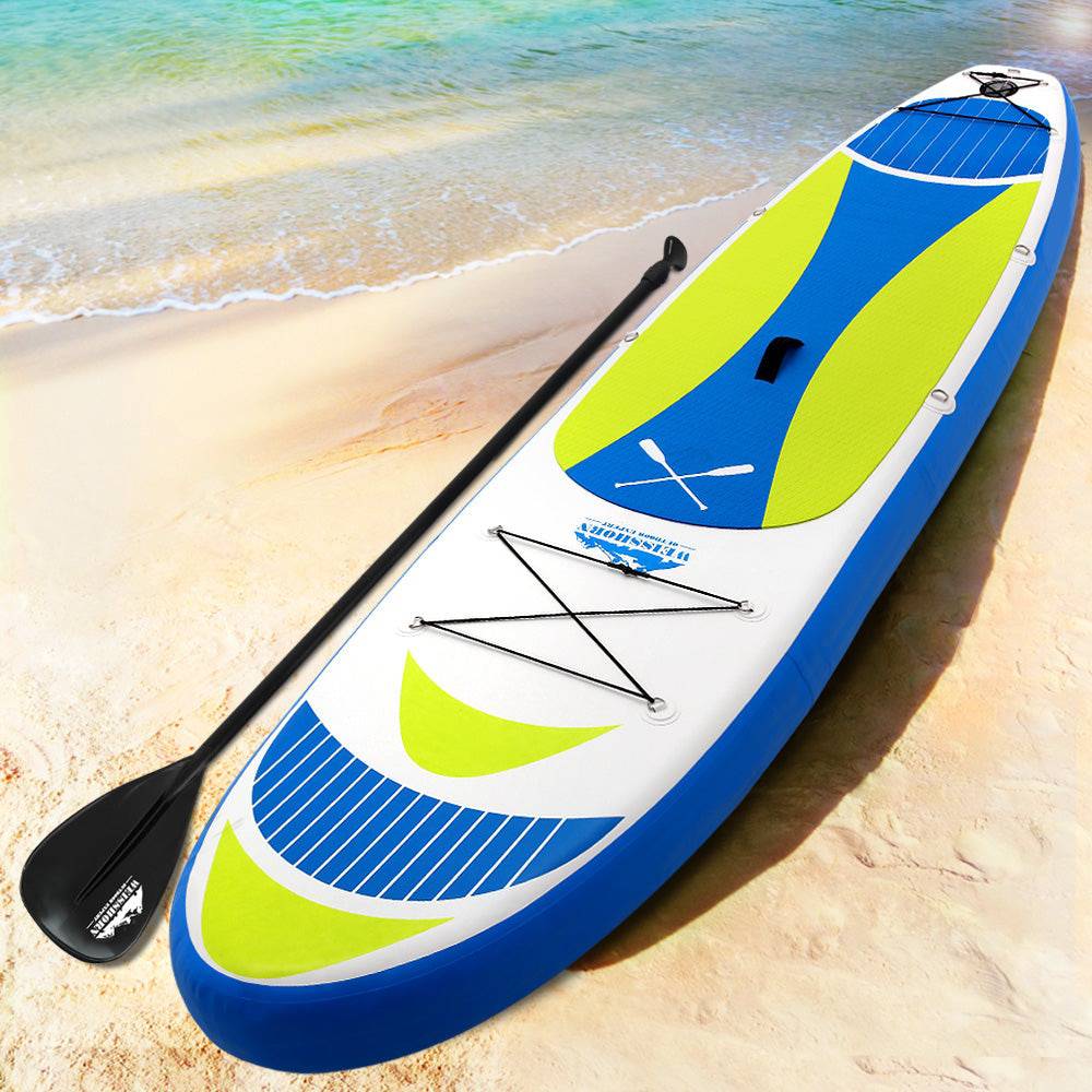 Weisshorn Stand Up Paddle Boards 11ft Inflatable SUP Surfboard Paddleboard Kayak - SILBERSHELL