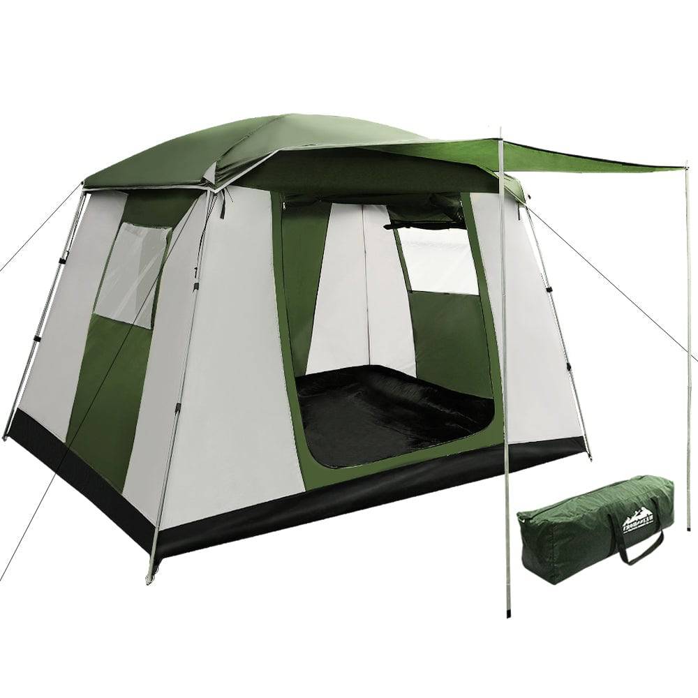 Weisshorn Camping Tent 6 Person Tents Family Hiking Dome - SILBERSHELL