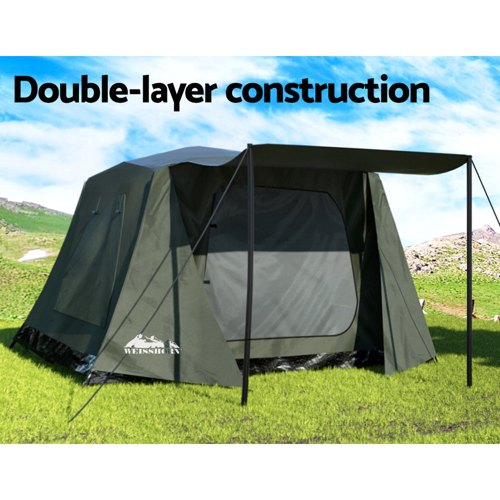 Weisshorn Camping Tent Instant Up 2-3 Person Tents Outdoor Hiking Shelter - SILBERSHELL
