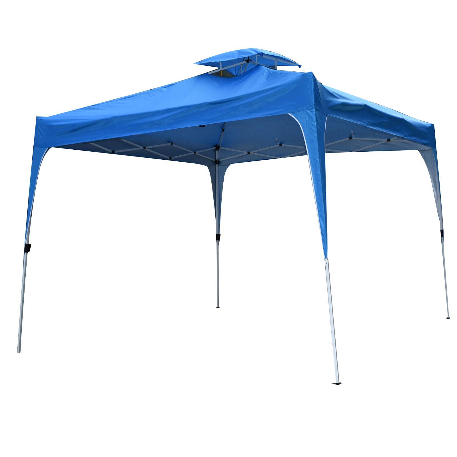 Arcadia Furniture 3M x 3M Outdoor Folding Tent - Navy - SILBERSHELL™