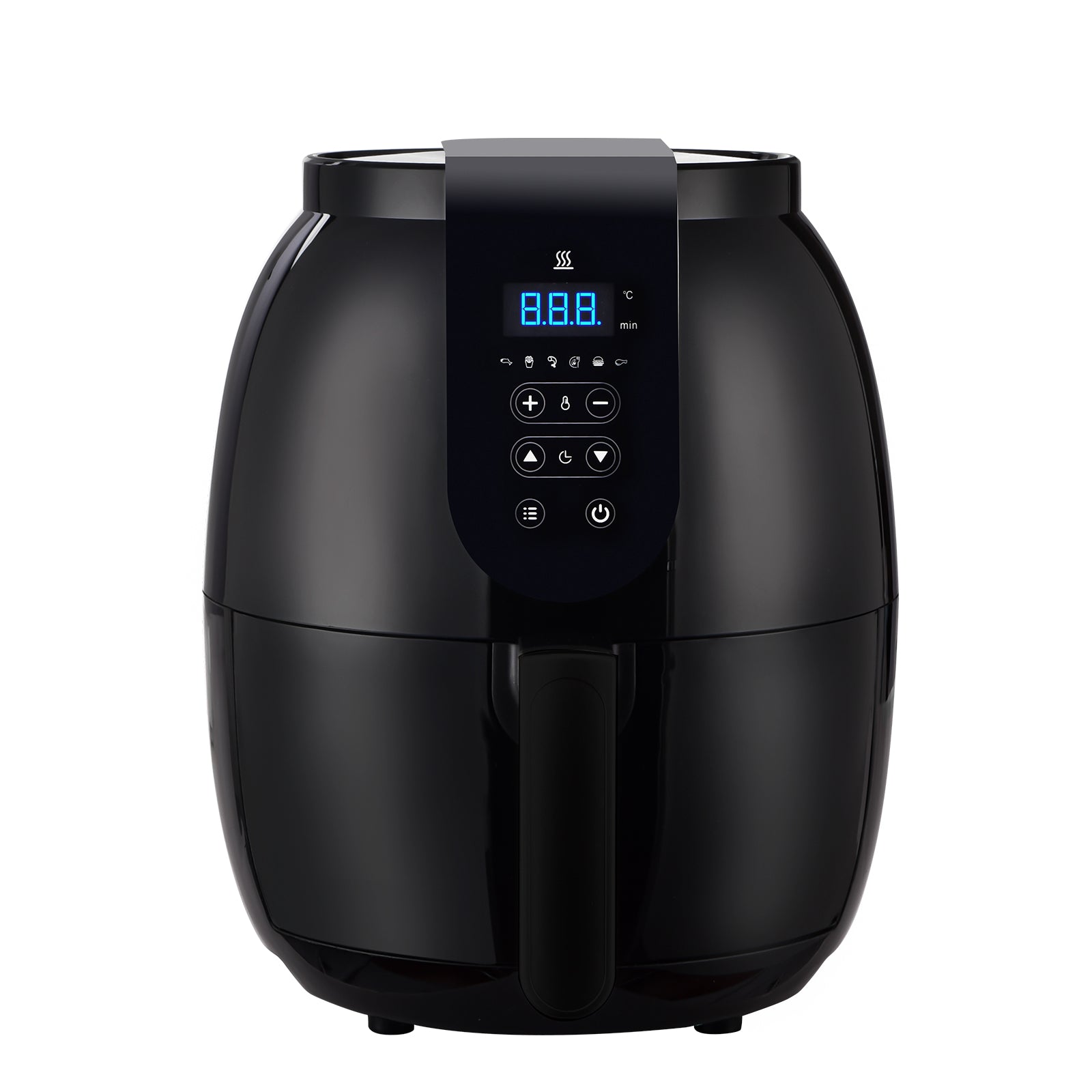Kitchen Couture 3.5 Litre Digital Display Black Air Fryer Oil Free Cooking - SILBERSHELL