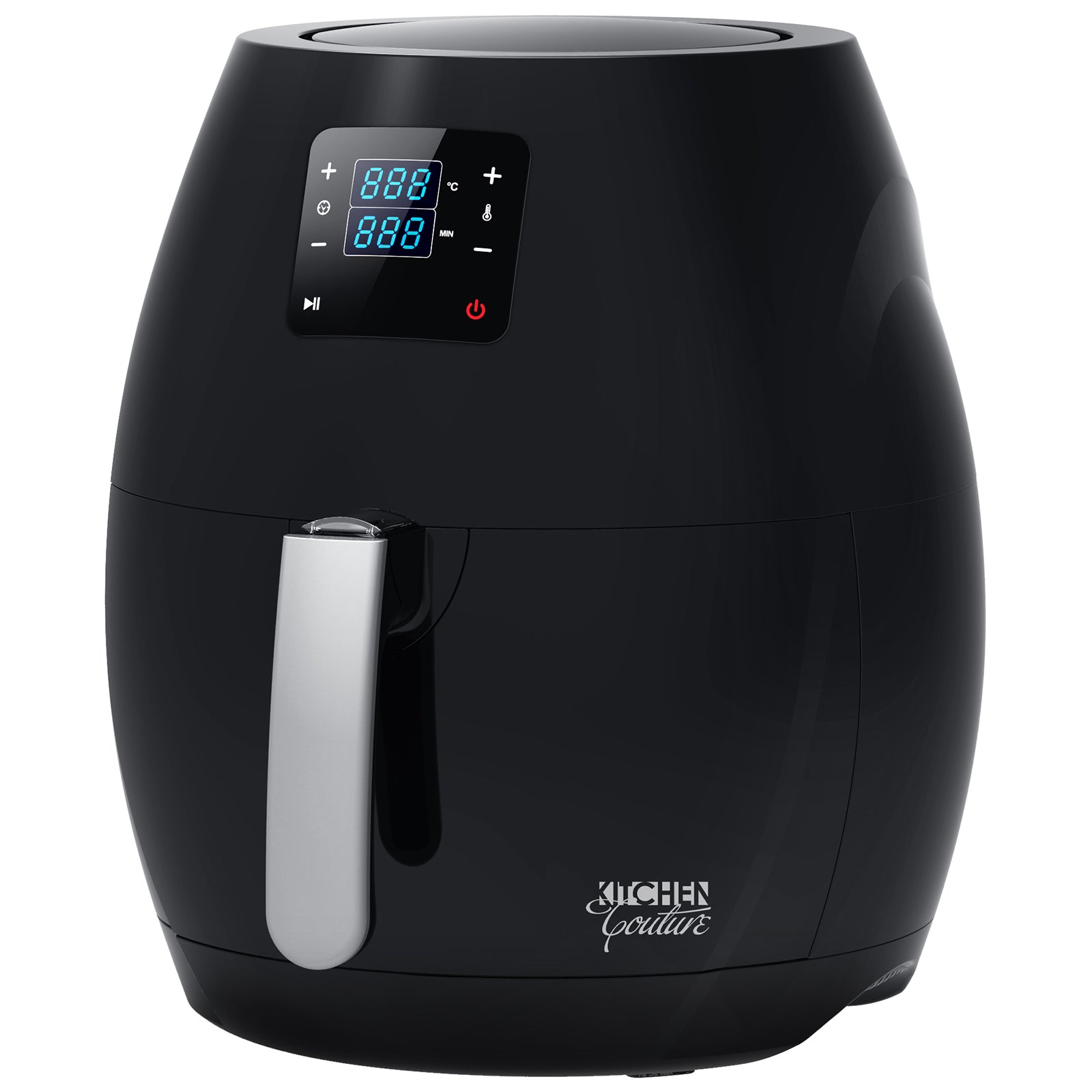 Kitchen Couture 7L Air Fryer Digital Low Fat Oil Free Rapid Healthy Deep Cooker - SILBERSHELL