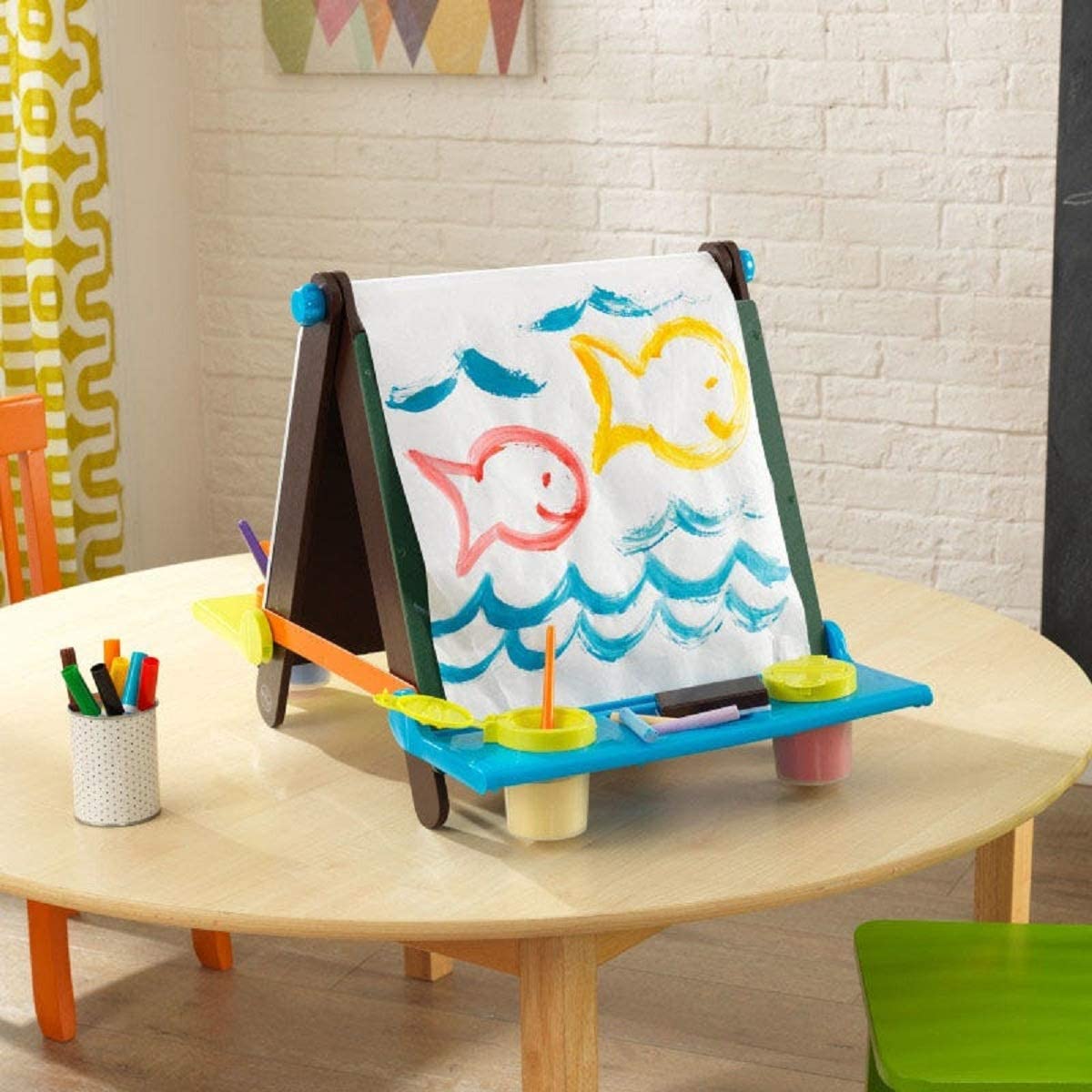 Tabletop Easel Espresso with Brights - SILBERSHELL