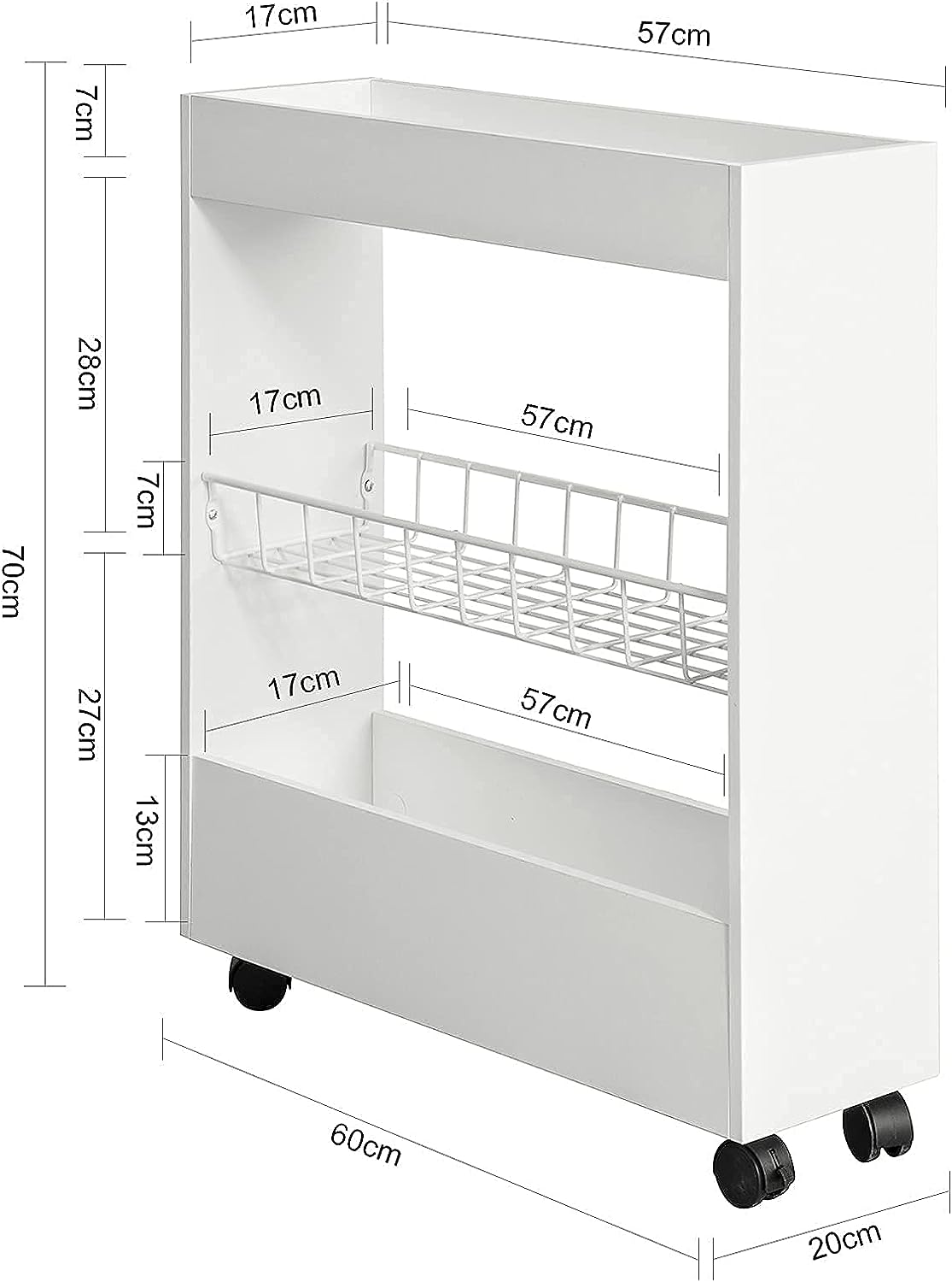 Bathroom Toilet Paper Holder Shelf - SILBERSHELL