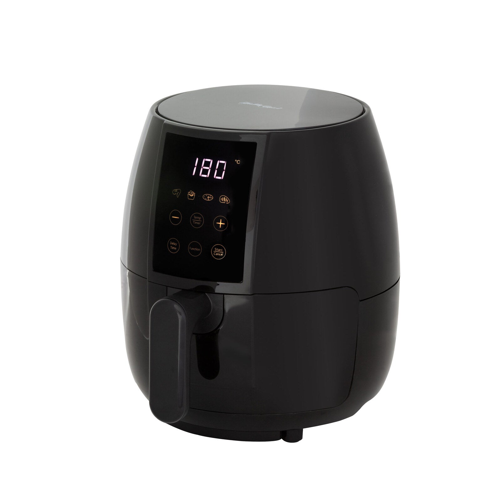 3L Digital Air Fryer w/ 200 C, Non-Stick & Removable Basket - SILBERSHELL