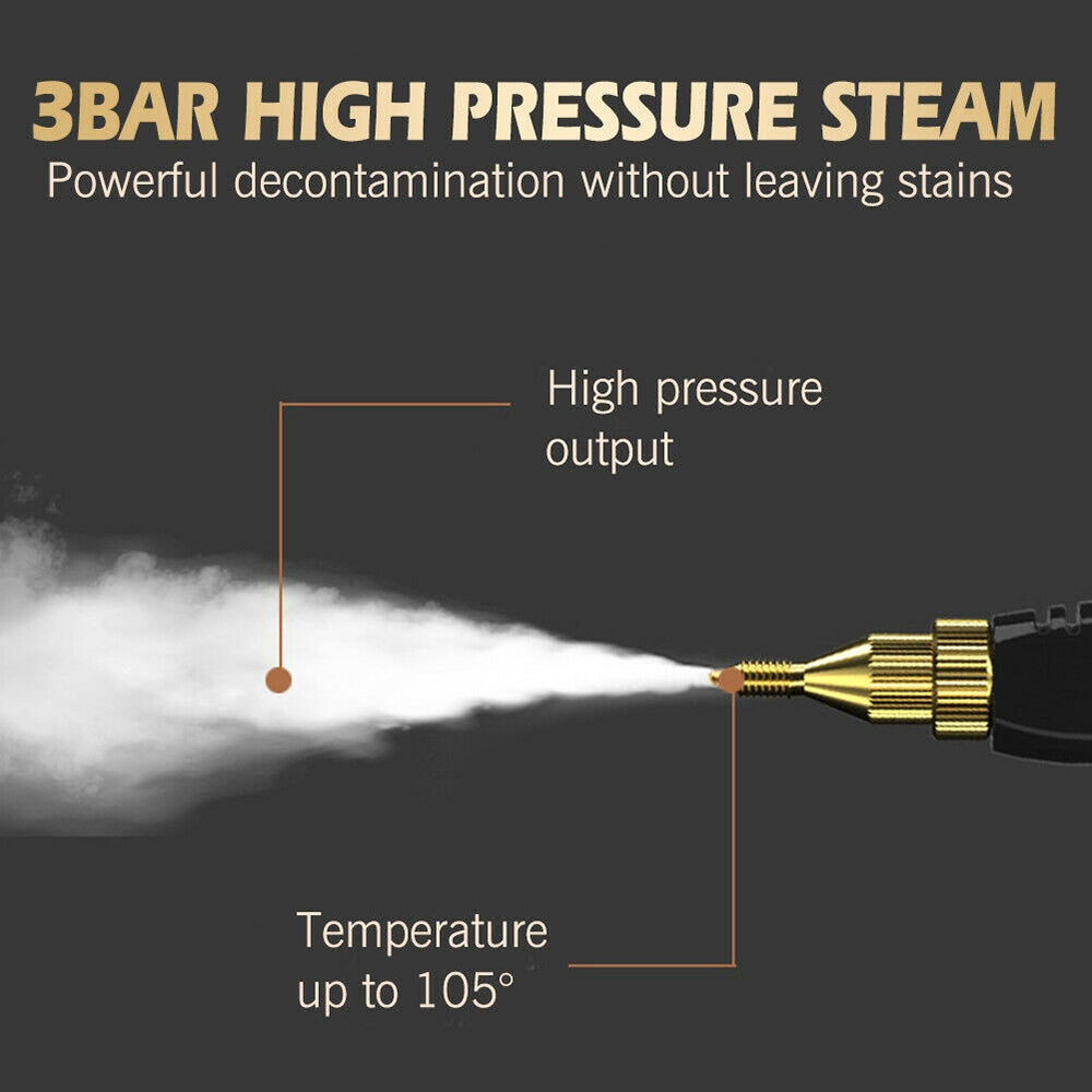 3200W Steam Cleaner High Temperature Kitchen Cleaning Pressure Steaming Mechine - SILBERSHELL