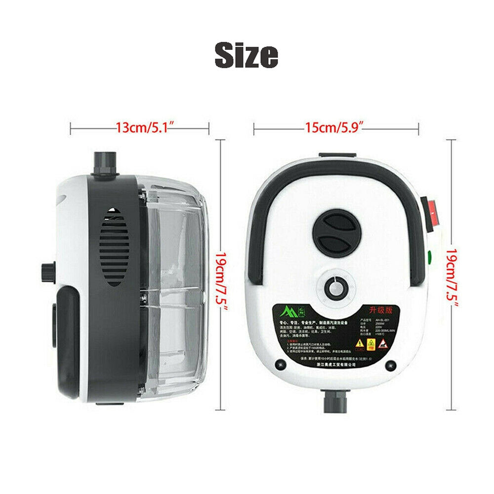 3200W Steam Cleaner High Temperature Kitchen Cleaning Pressure Steaming Mechine - SILBERSHELL