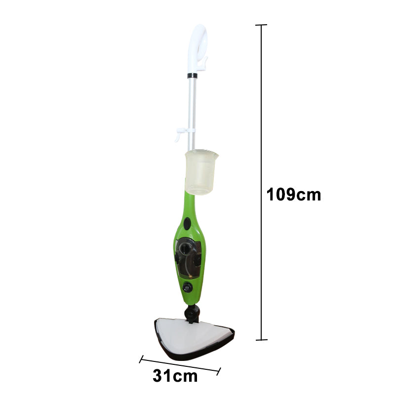 10 in 1 360 degree Steam Mop Floor Cleaner Kitchen Steaming Cleaning Use Water - SILBERSHELL