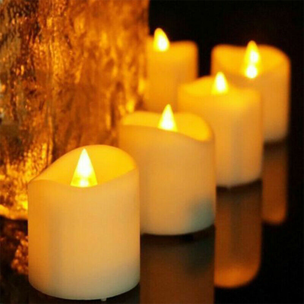 48PCS Flameless LED Tea Light Tealight Candle Wedding Decoration - SILBERSHELL