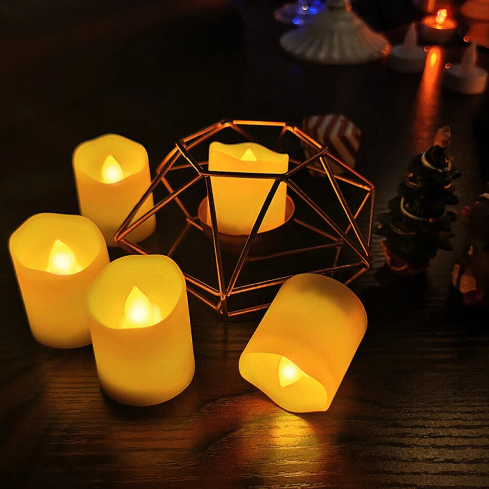 48PCS Flameless LED Tea Light Tealight Candle Wedding Decoration - SILBERSHELL