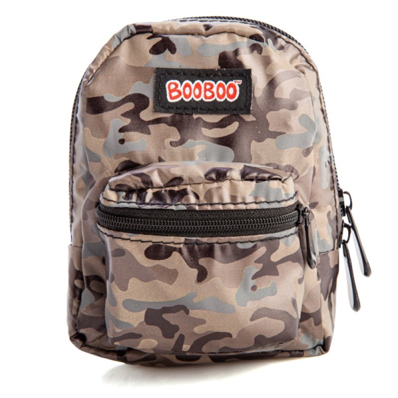 Reflective Brown Camo BooBoo Backpack Mini - SILBERSHELL
