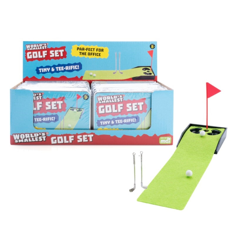 World's Smallest Golf Set - SILBERSHELL