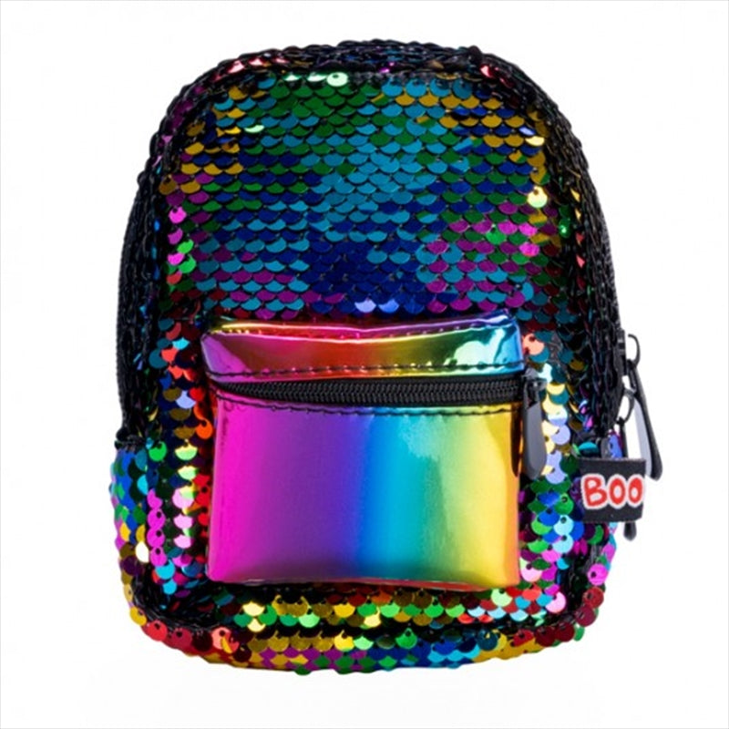 Aurora Sequins BooBoo Backpack Mini - SILBERSHELL