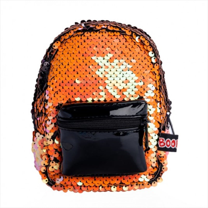 Orange Sequins BooBoo Backpack Mini - SILBERSHELL