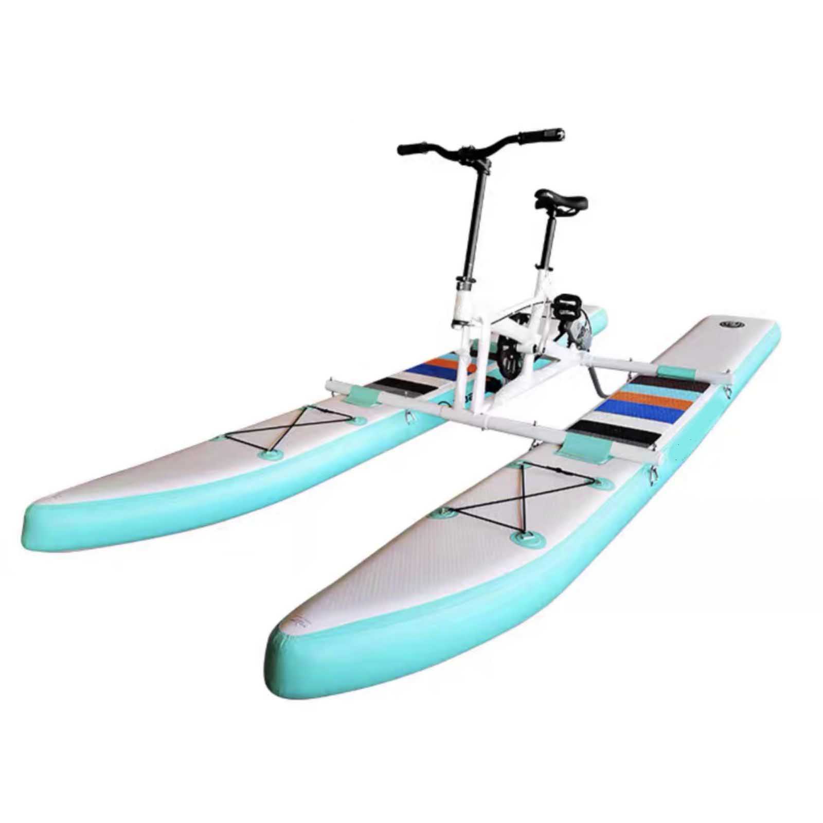 SUP Water Bike Water Bikes with Paddle Board Portable Waterbike - SILBERSHELL