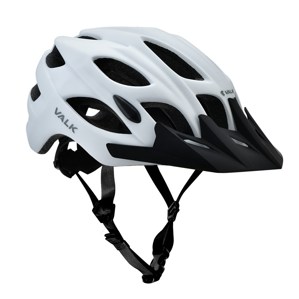 VALK Mountain Bike Helmet Small 54-56cm MTB Bicycle Cycling Safety Accessories - SILBERSHELL