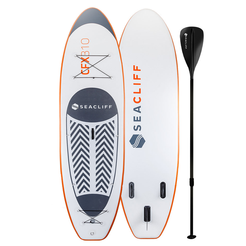 SEACLIFF Stand Up Paddle Board SUP Inflatable Paddleboard Kayak Surf Board - SILBERSHELL