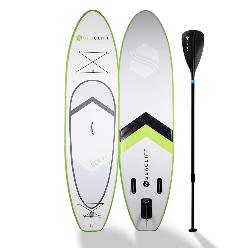 SEACLIFF 10ft Stand Up Paddleboard Paddle Board SUP Inflatable Blow Standing 10' - SILBERSHELL