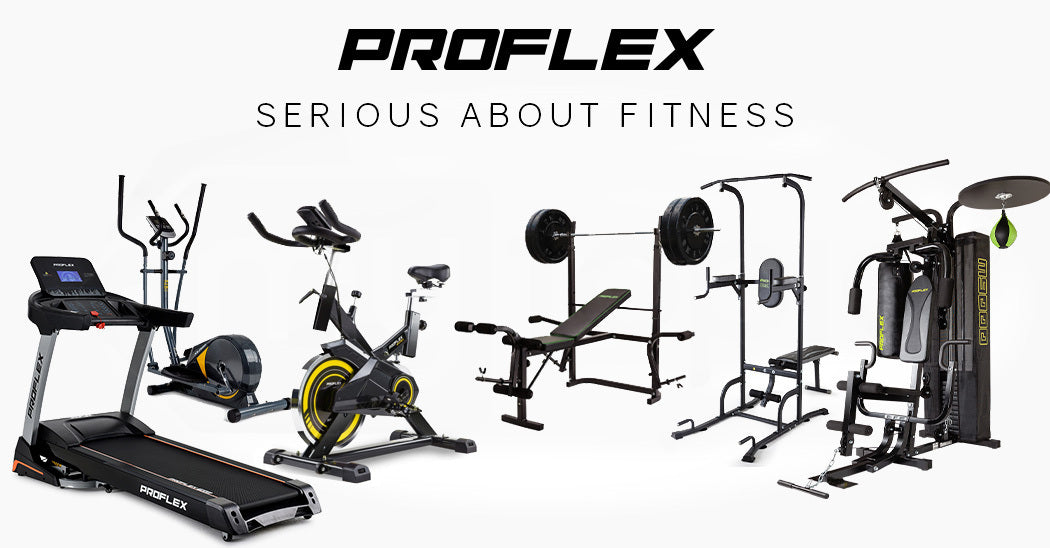 PROFLEX Weight Bench Workout Gym Press Adjustable Home Lifting Fitness Incline - SILBERSHELL