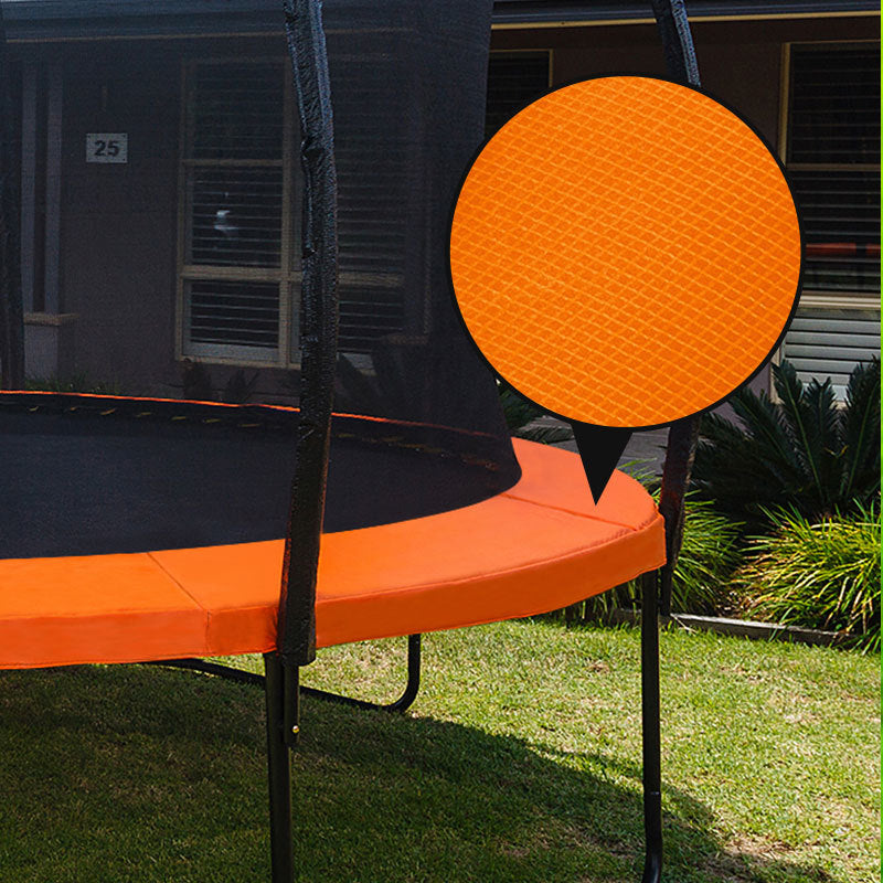 UP-SHOT 16ft Replacement Trampoline Pad - Springs Safety Outdoor Round Cover - SILBERSHELL