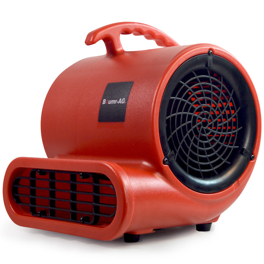 Baumr-AG 3-Speed Carpet Dryer Air Mover Blower Fan, 700CFM, Sealed Copper Motor, Poly Housing - SILBERSHELL