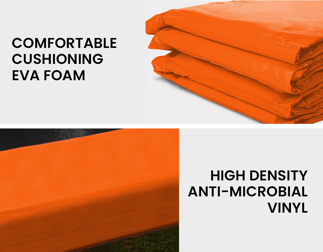 UP-SHOT 16ft Replacement Trampoline Safety Pad Padding Orange - SILBERSHELL