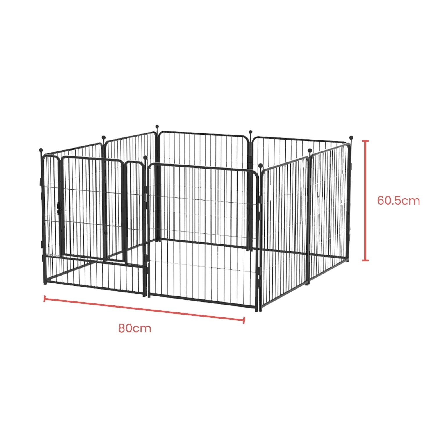 Floofi Dog Playpen 24" (Thick Model) FI-PP-105-XD - SILBERSHELL