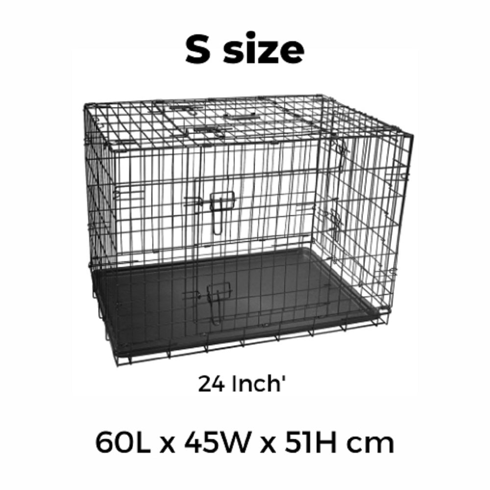 Floofi Dog Cage 24" FI-PC-126-XD - SILBERSHELL