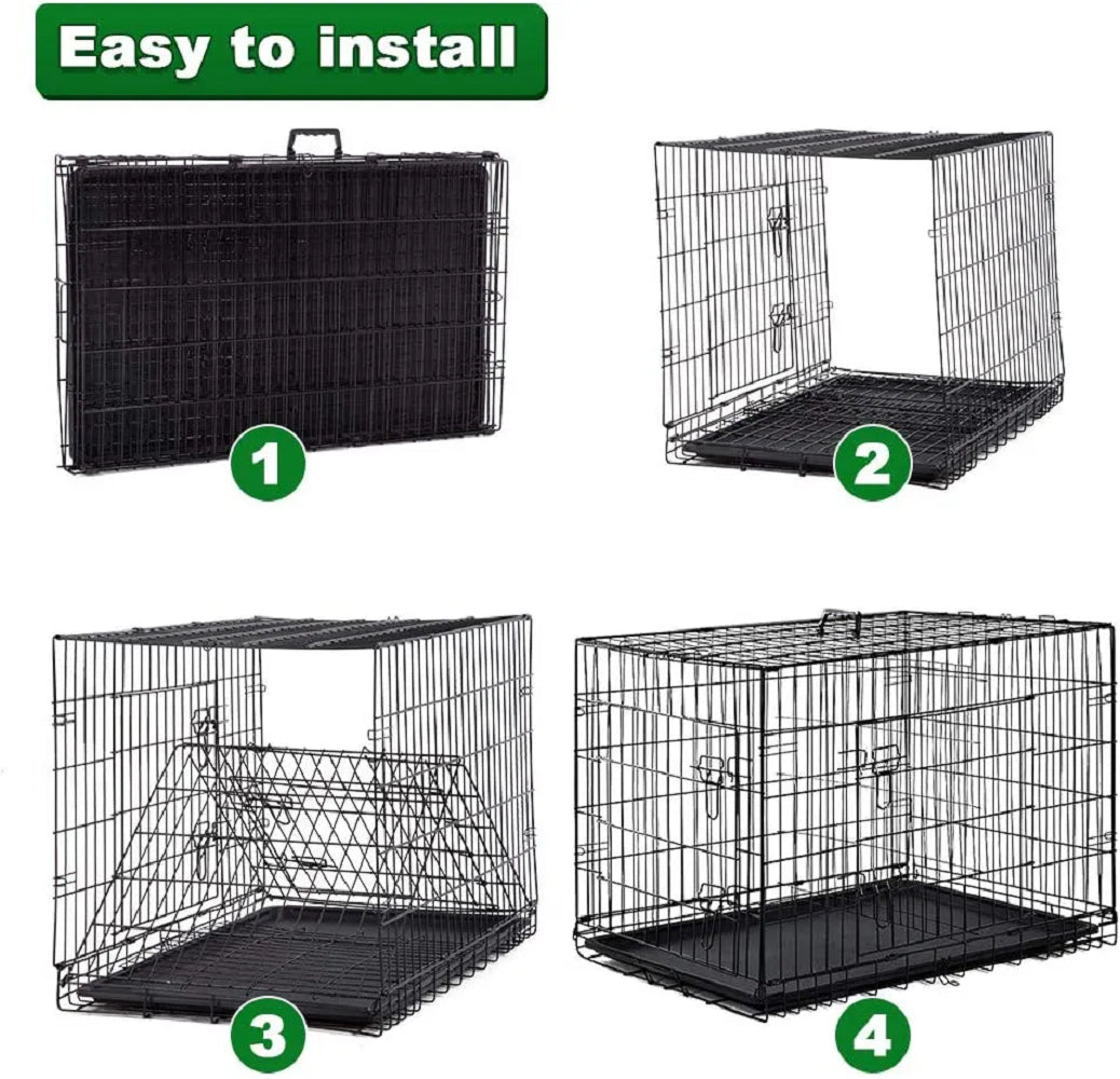 Floofi Dog Cage 24" FI-PC-126-XD - SILBERSHELL