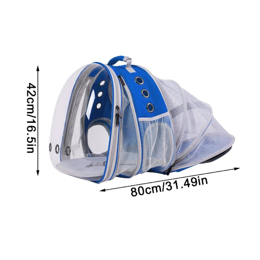 Floofi Expandable Space Capsule Backpack - Model 1 (Blue) FI-BP-114-FCQ - SILBERSHELL