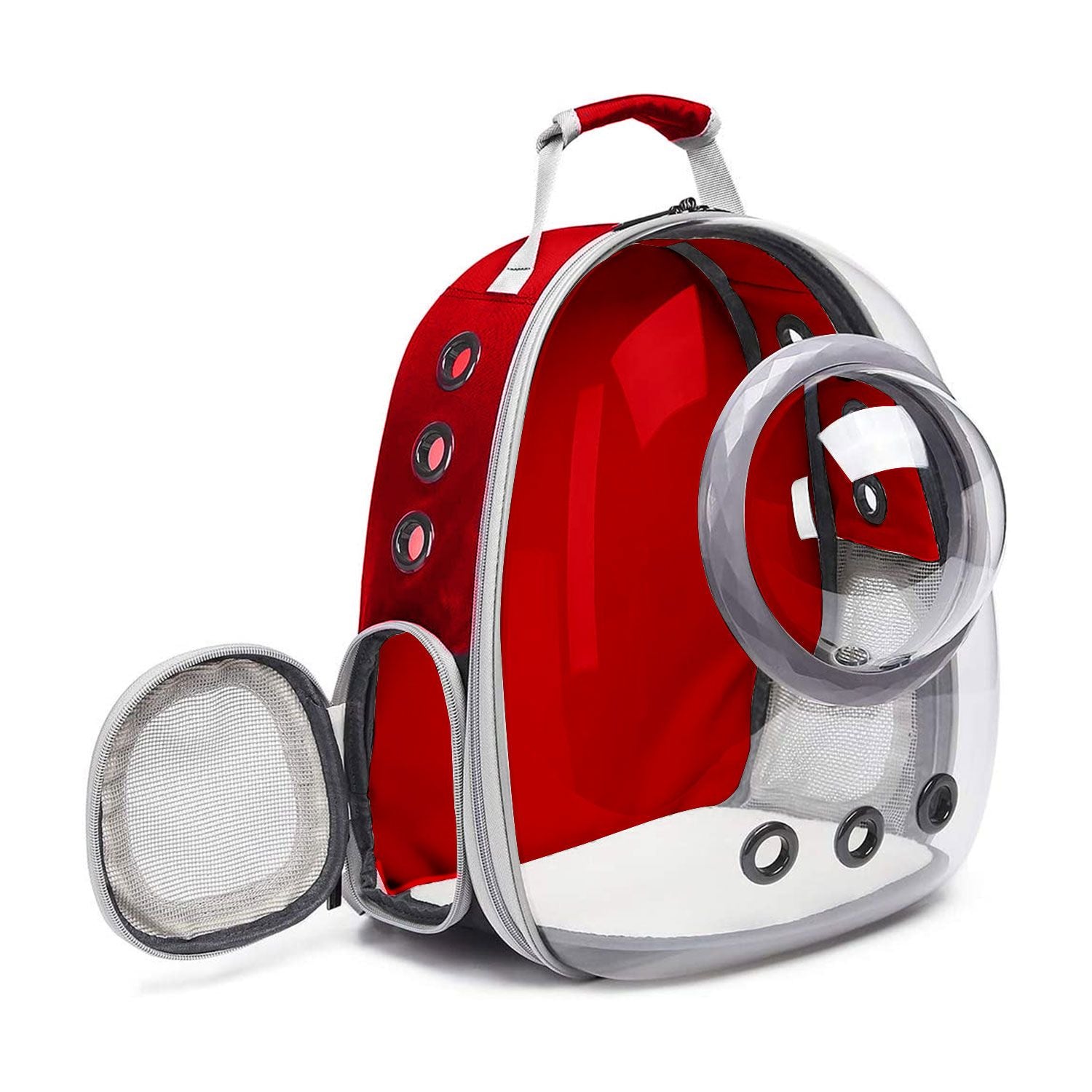 Floofi Space Capsule Backpack - Model 2 (Red) FI-BP-111-FCQ - SILBERSHELL