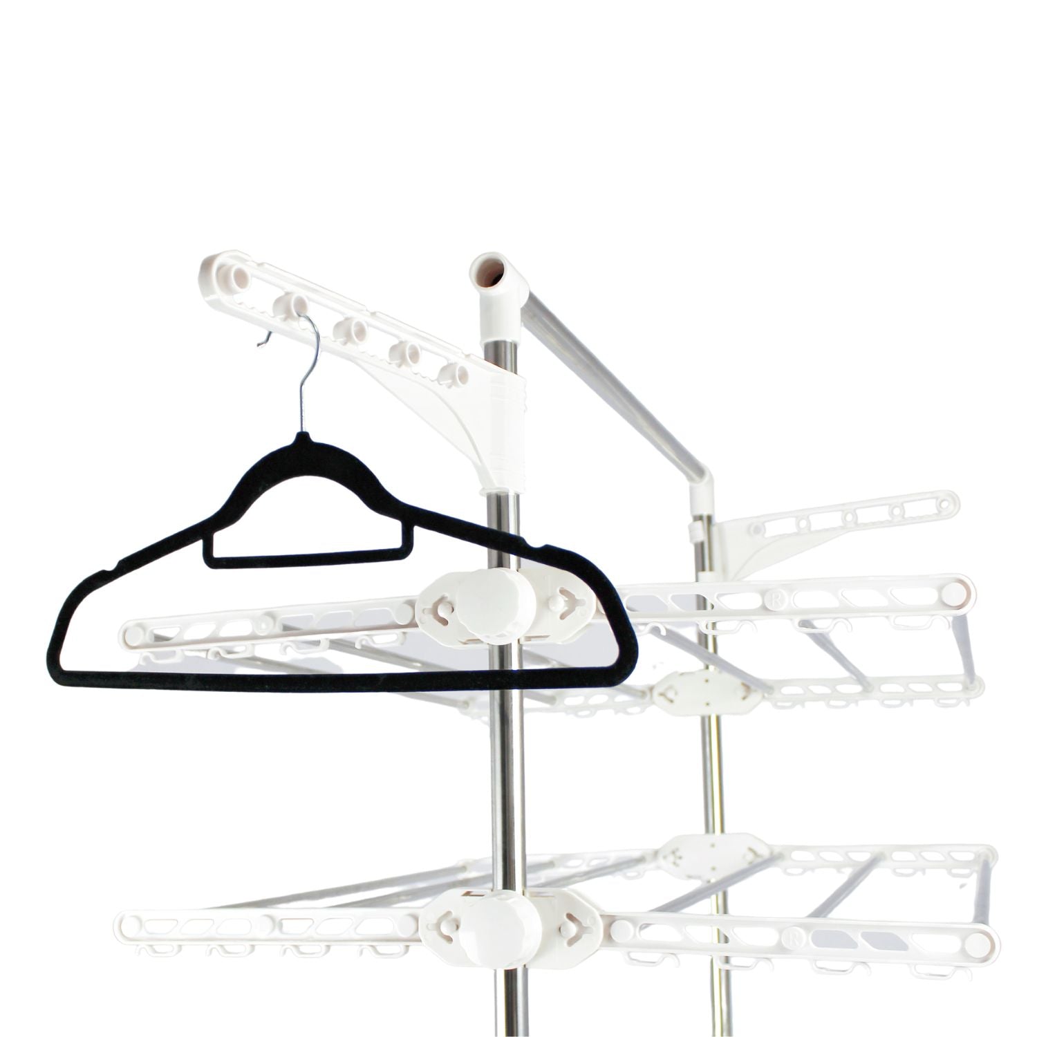 GOMINIMO Laundry Drying Rack 3 Tier (White) GO-LDR-100-JL - SILBERSHELL