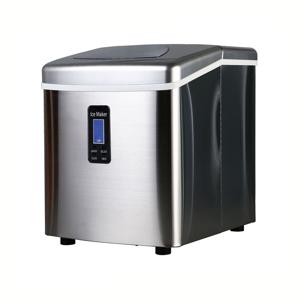 Miraklass Ice Maker Machine Stainless Steel 3.2L - SILBERSHELL