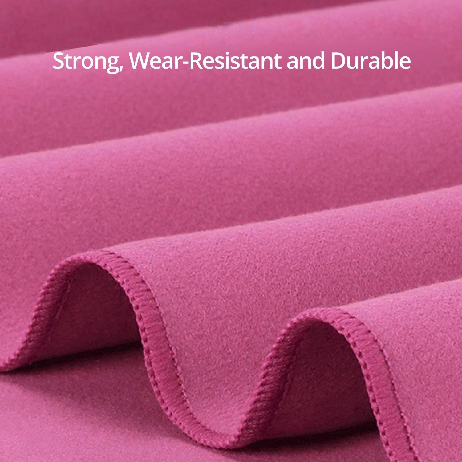 VERPEAK Quick Dry Gym Sport Towel 110*175CM (Dark Pink) VP-QDT-104-JLJD - SILBERSHELL