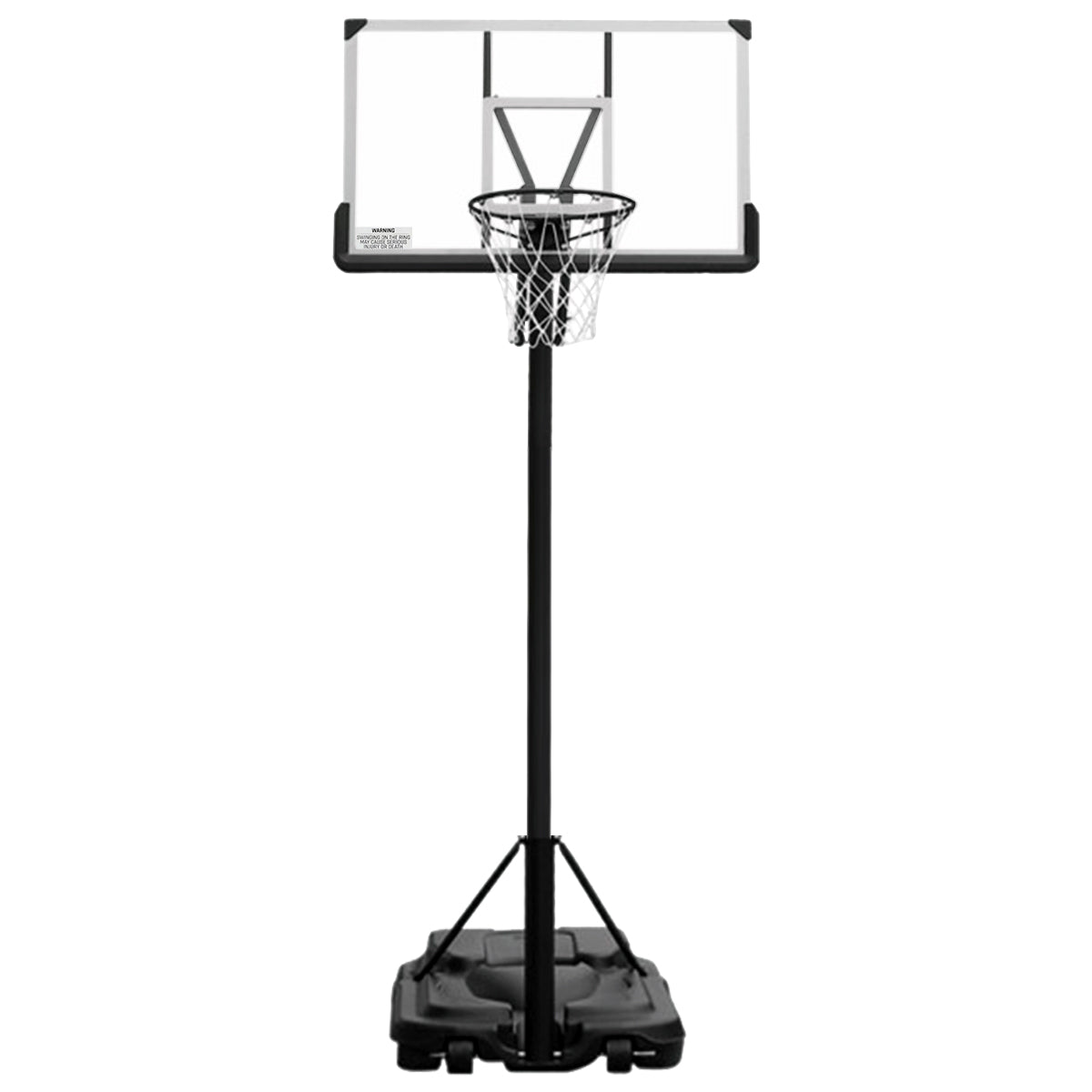 Kahuna Height-Adjustable Basketball Portable Hoop for Kids and Adults - SILBERSHELL