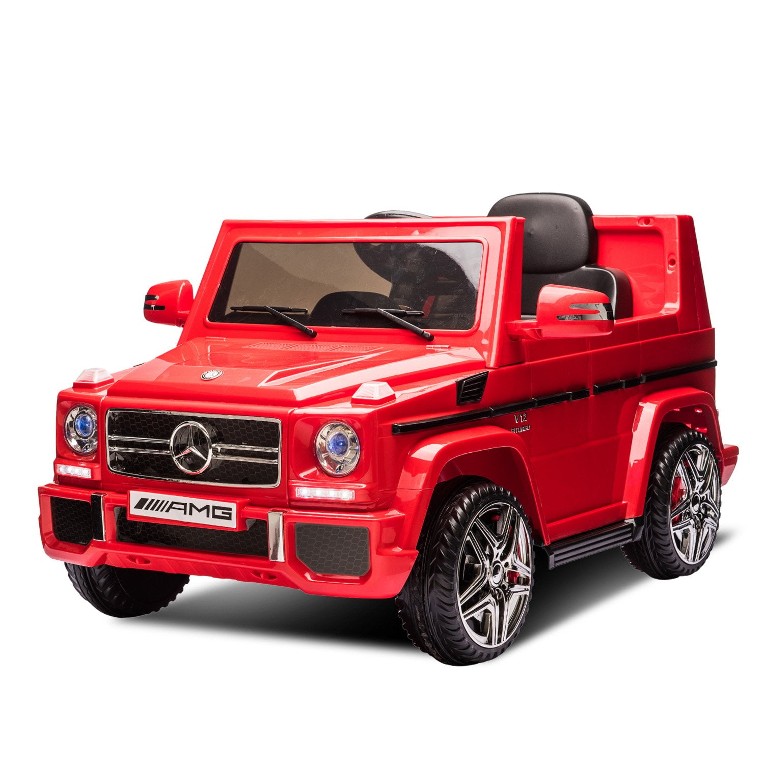 Kahuna Mercedes Benz AMG G65 Licensed Kids Ride On Electric Car with RC - Red - SILBERSHELL