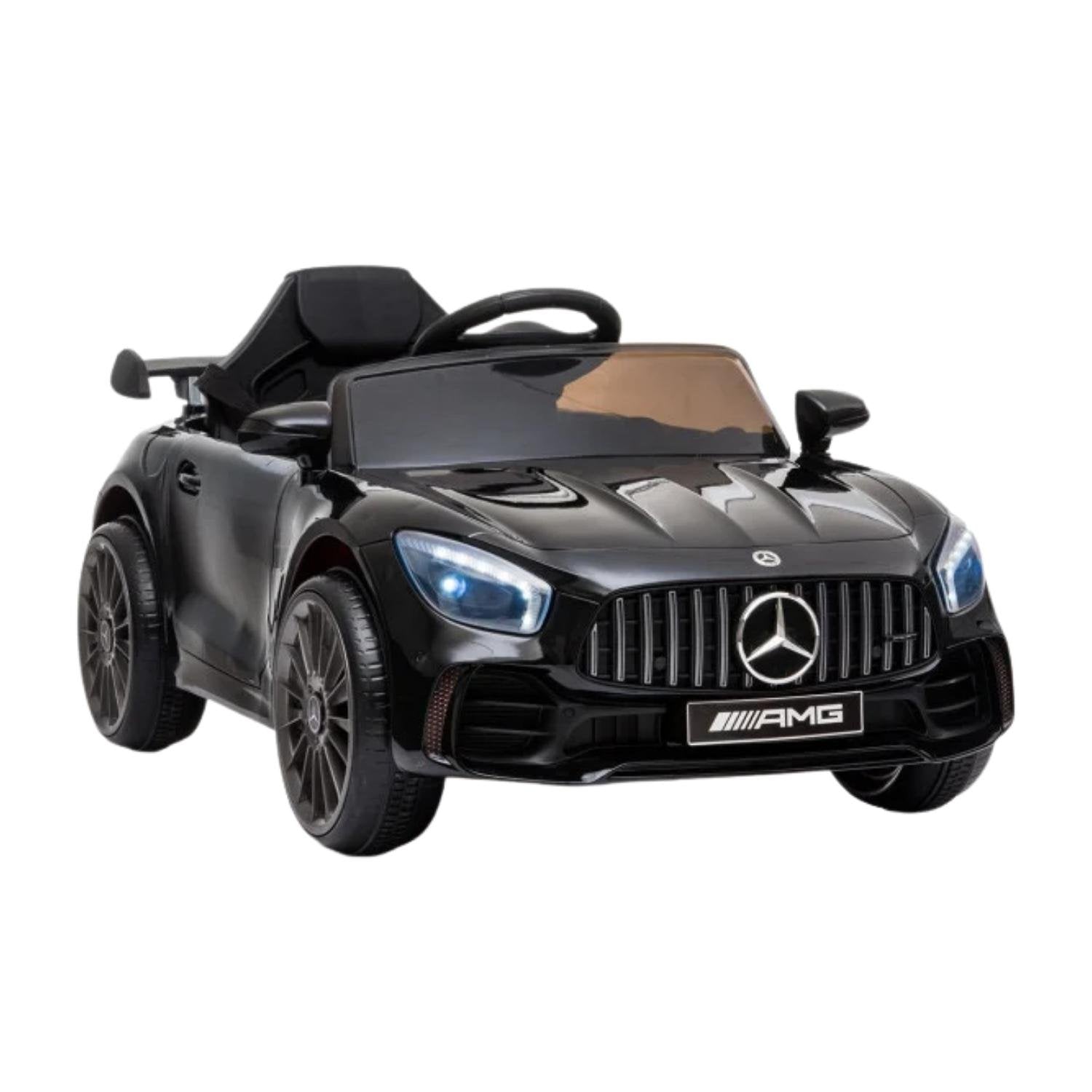 Kahuna Mercedes Benz Licensed Kids Electric Ride On Car Remote Control - Black - SILBERSHELL