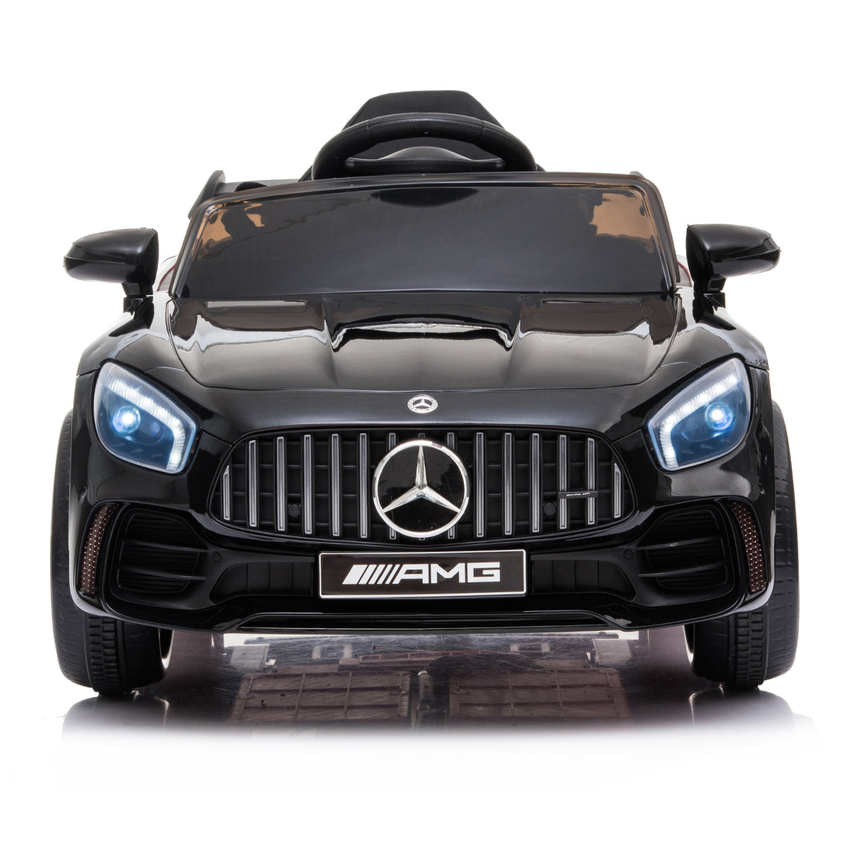 Kahuna Mercedes Benz Licensed Kids Electric Ride On Car Remote Control - Black - SILBERSHELL