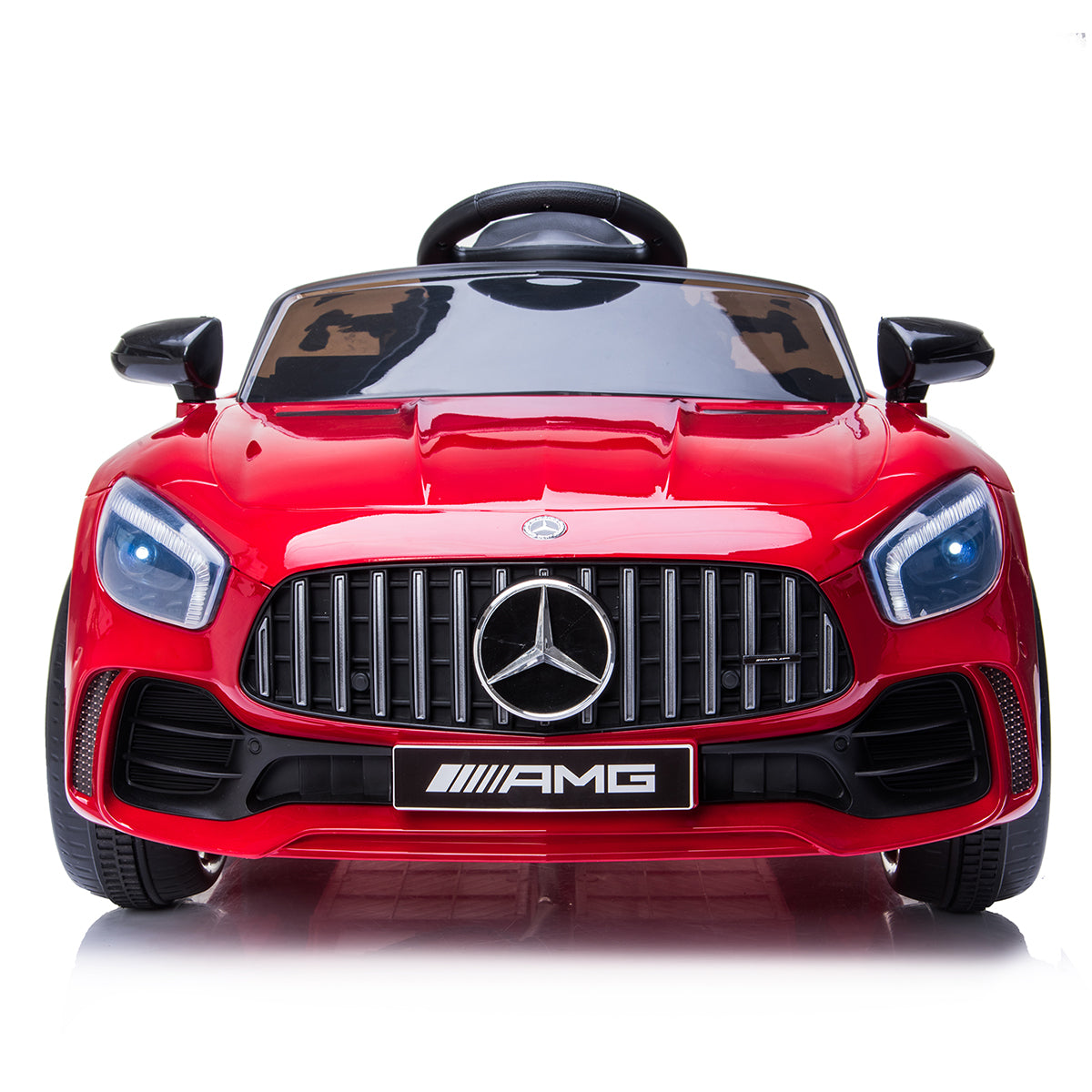 Kahuna Mercedes Benz Licensed Kids Electric Ride On Car Remote Control - Red - SILBERSHELL