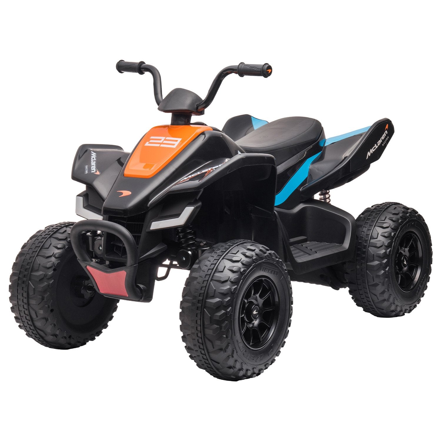 Kahuna MCL35 McLaren Ride On Electric Quad Bike - Black - SILBERSHELL