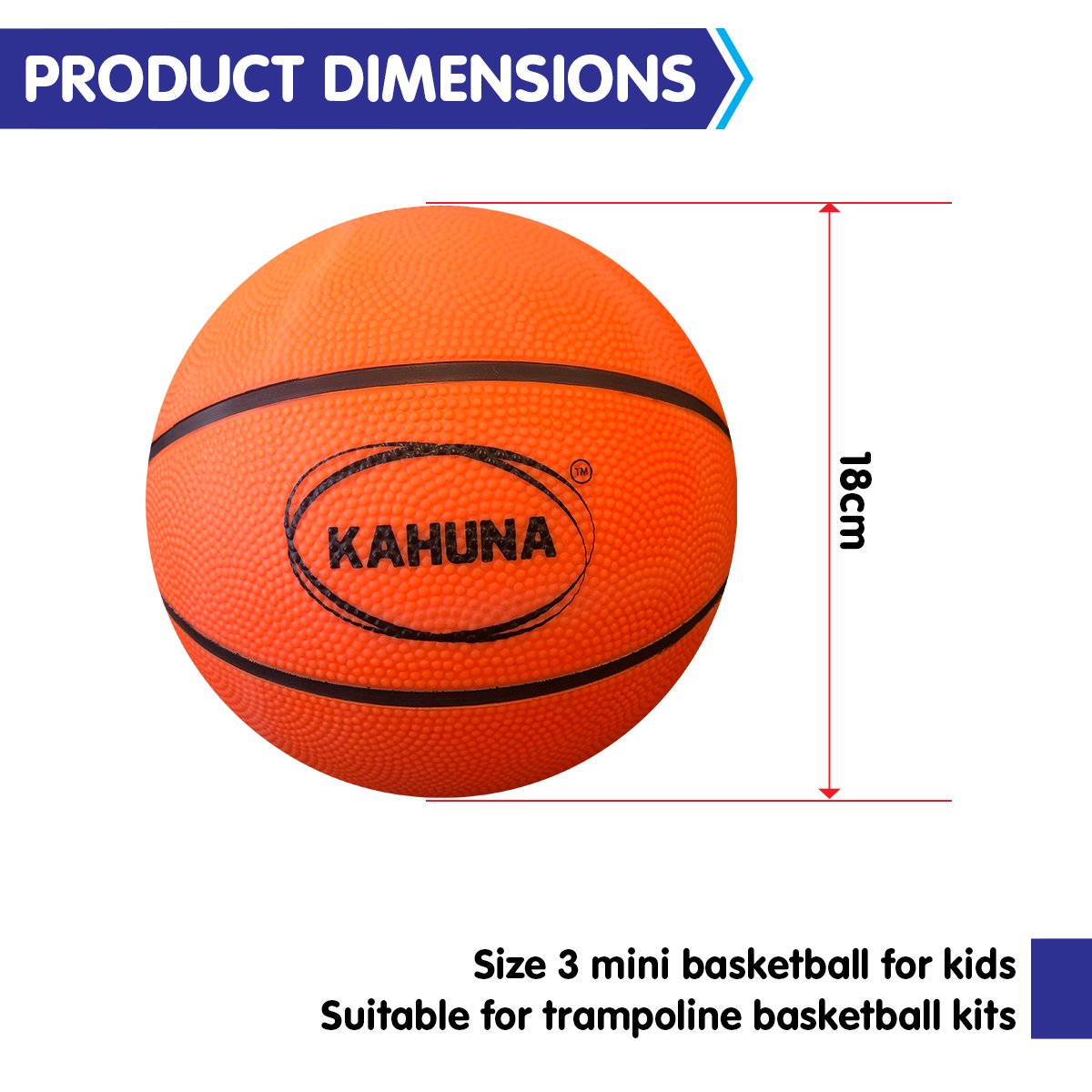 Kahuna Basketball L.e.d Glow Light Up Trampoline Ball - SILBERSHELL