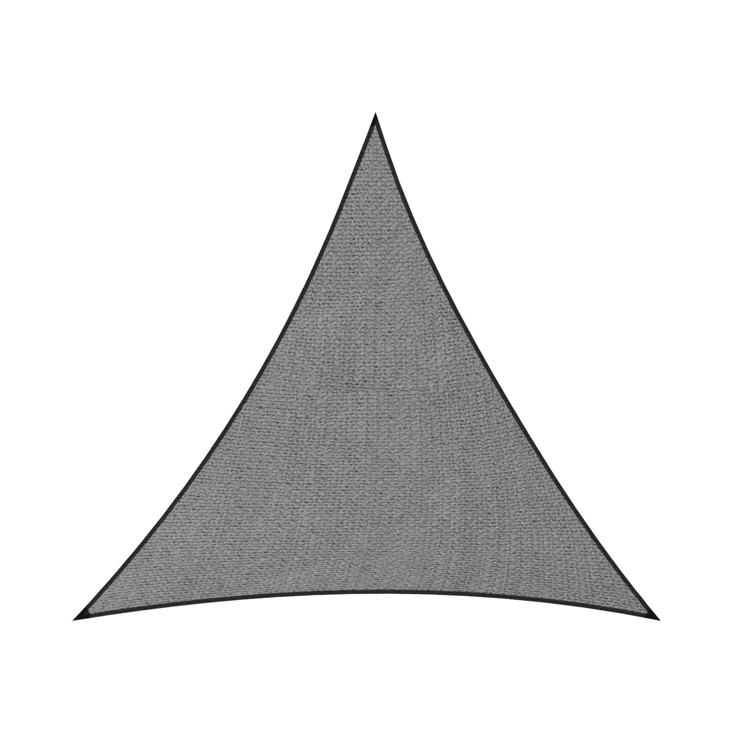 Wallaroo Triangle Shade Sail 3.6 x 3.6 x 3.6M - Grey - SILBERSHELL