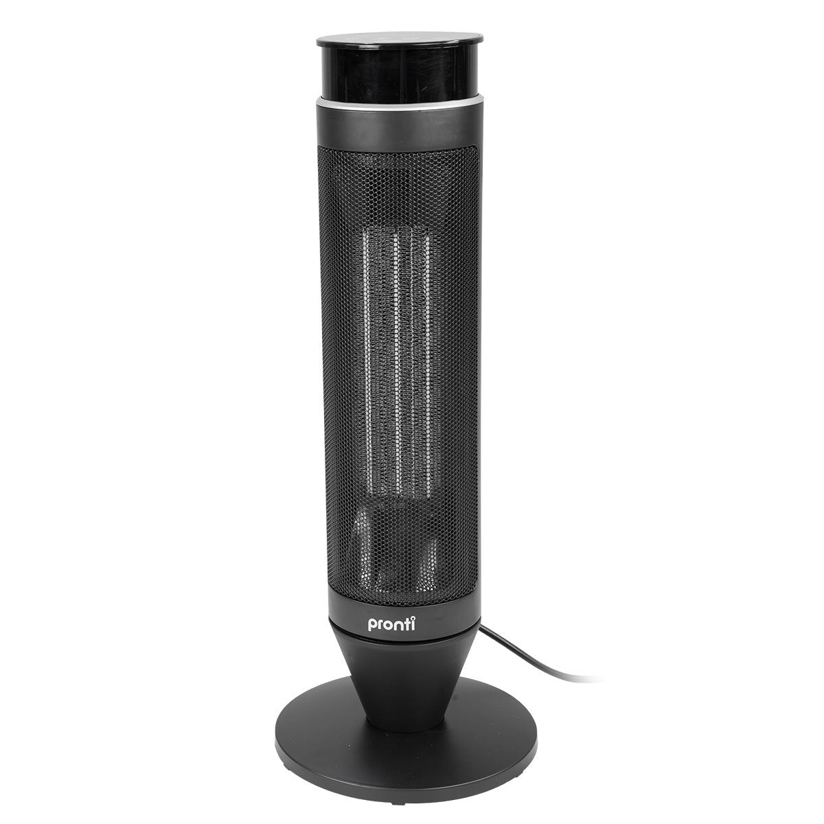 Pronti Electric Tower Heater 2000W Remote Portable - Black - SILBERSHELL