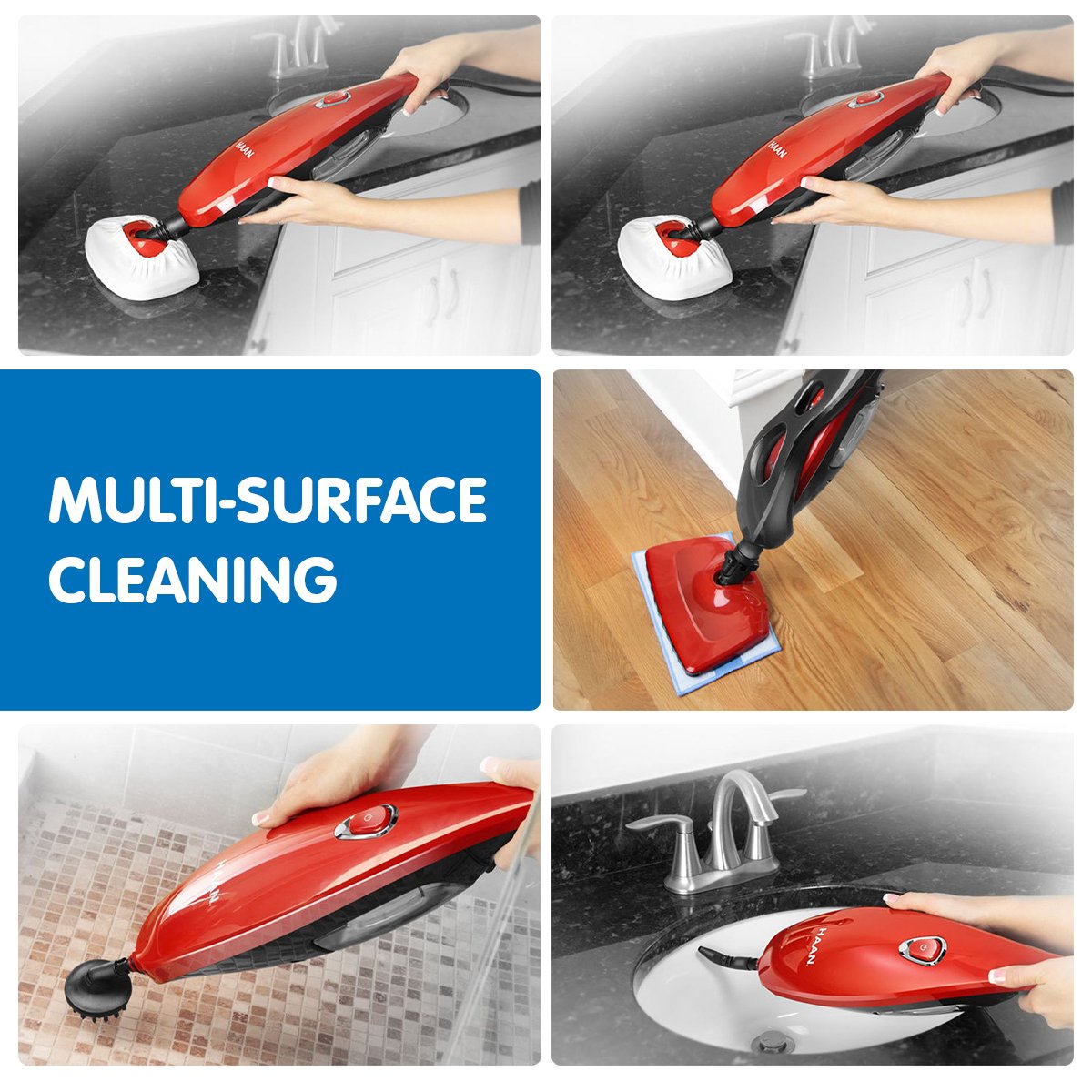 Haan SI-A70 Multi Steam Mop Cleaner - SILBERSHELL