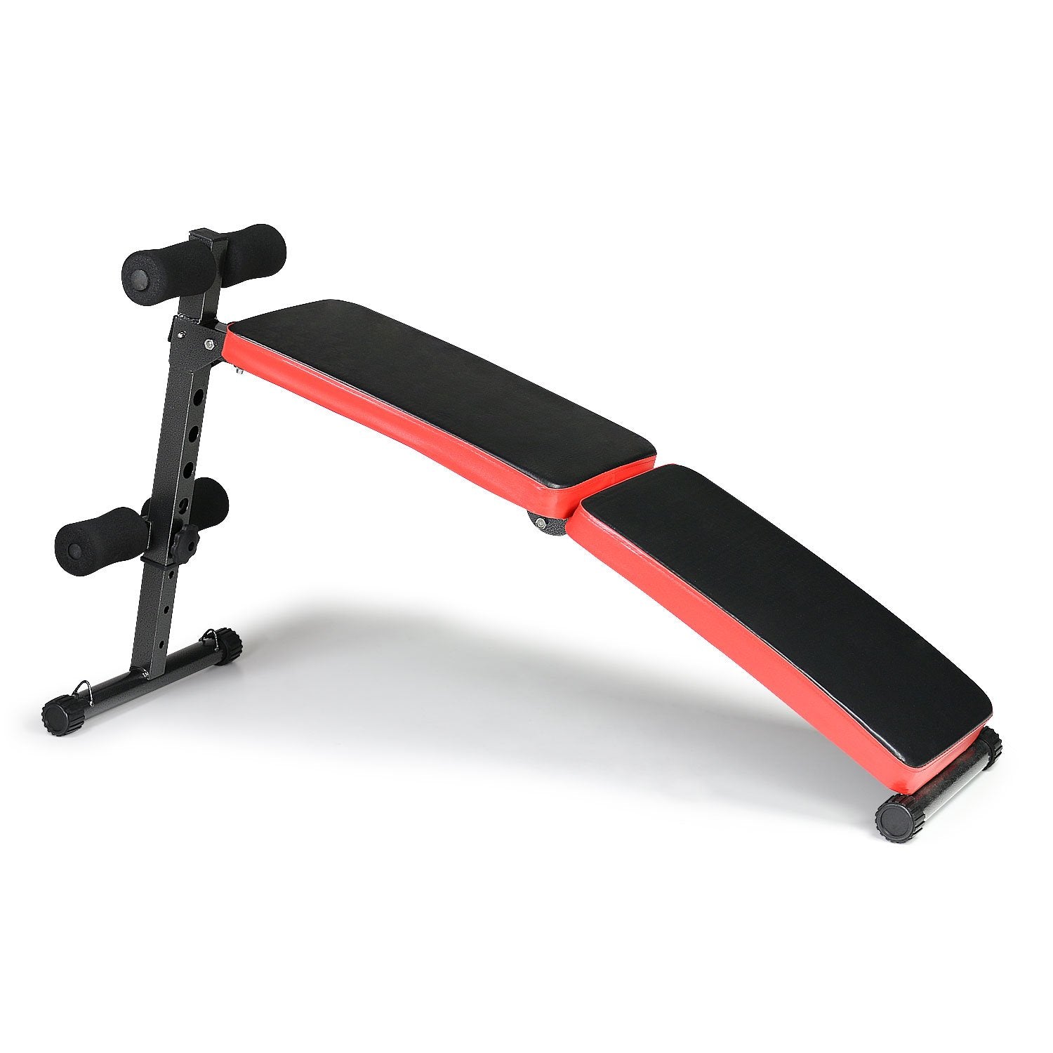 Powertrain Inclined Sit up bench with Resistance bands - SILBERSHELL