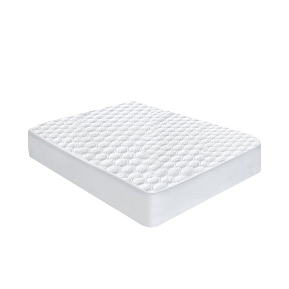 Laura Hill Luxury Cool Max Comfortable Fully Fitted Bed Mattress Protector - Single - SILBERSHELL