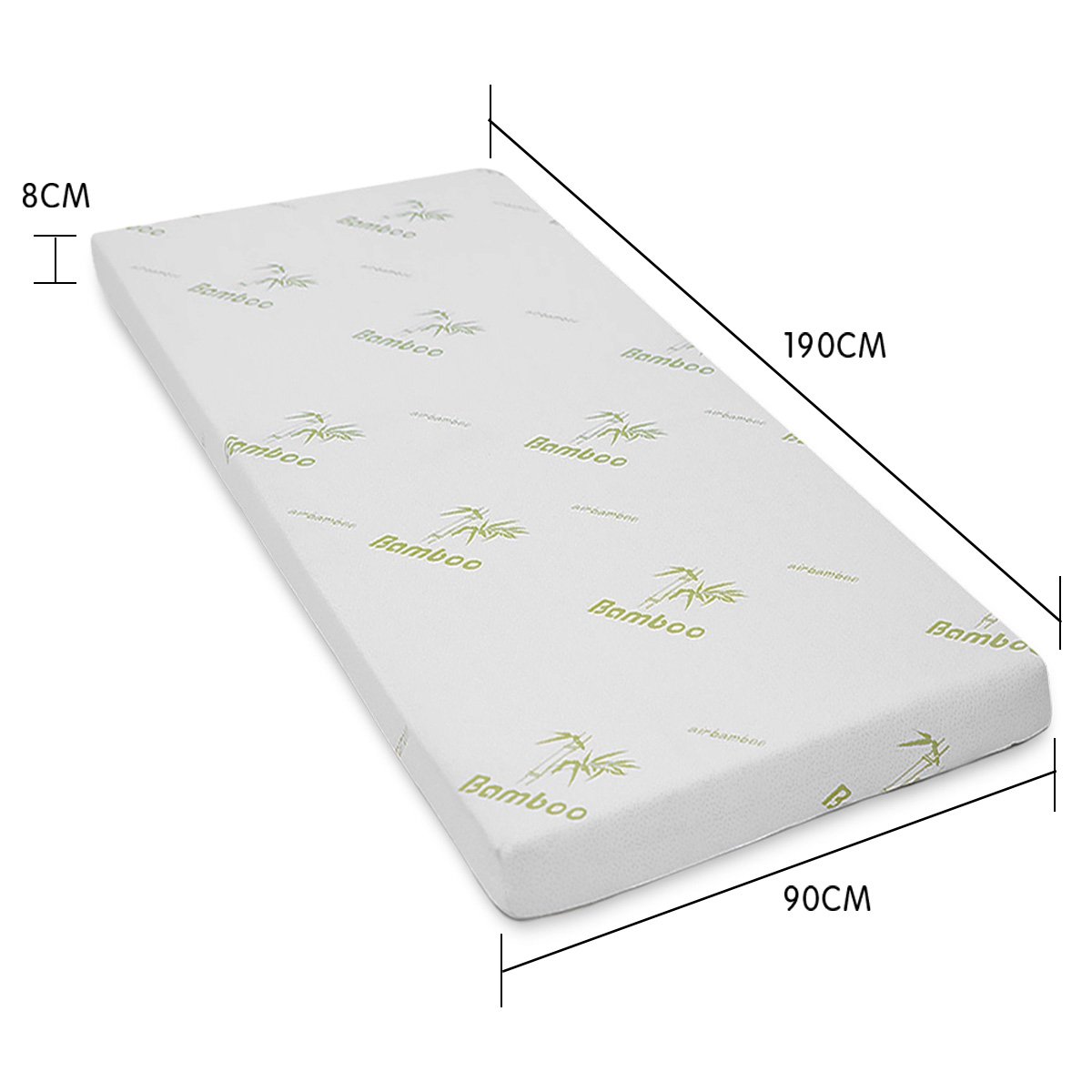 Laura Hill Cool Gel Memory Foam Mattress Topper - Single - SILBERSHELL